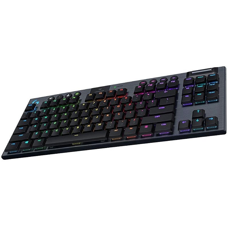 Logitech G915 TKL RGB sem fio Brown