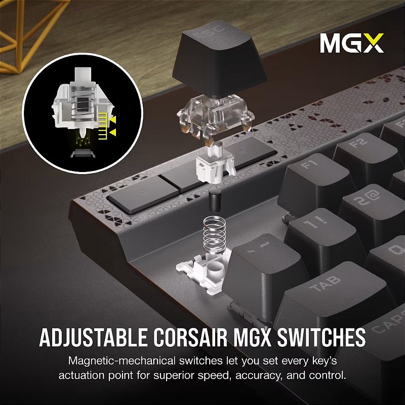 Corsair K70 RGB PRO iluminação