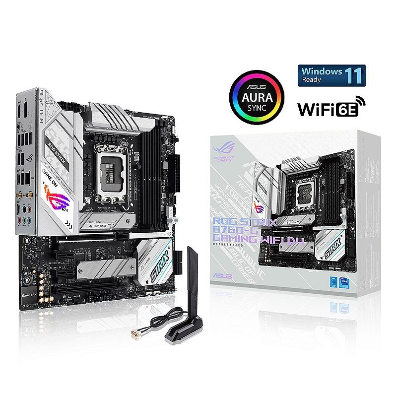 ROG STRIX B760-G GAMING WIFI | Placas-mãe | ROG Brazil
