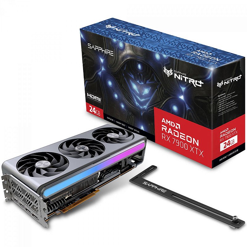 Placa de Video Sapphire Radeon RX 7900 XTX Nitro+ DUAL 24GB GDDR6