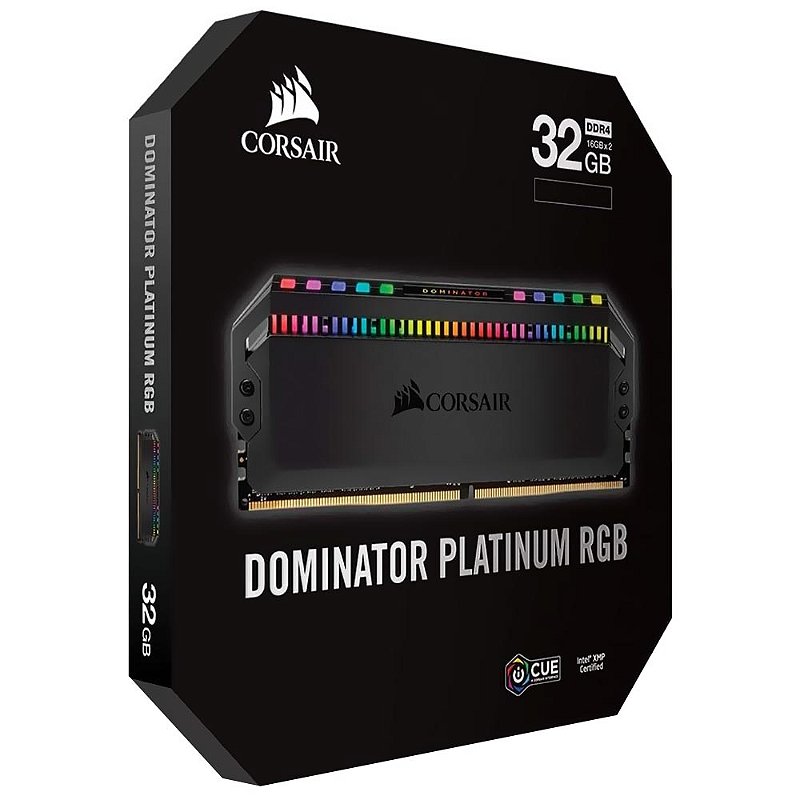 Memória Dominator Platinum, RGB, 64GB | KaBuM!
