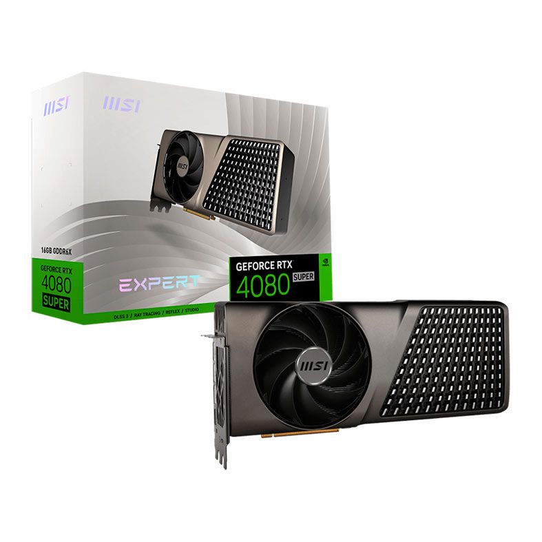 Placa de Video MSI GeForce RTX 4080 Super EXPERT 16GB GDDR6X Placa de Video MSI GeForce RTX 4080 Super EXPERT 16GB GDDR6X