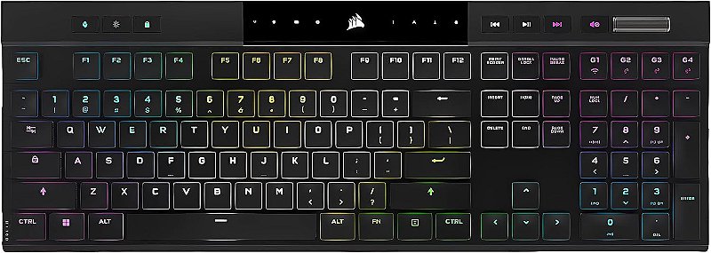 Corsair K100 Air em detalhe