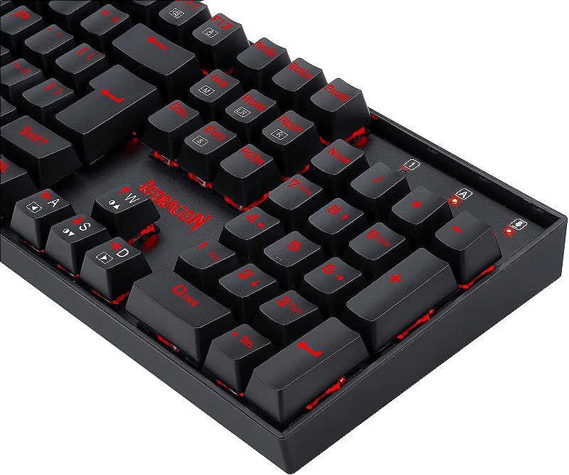 Redragon Mitra LED Vermelho Switch Brown