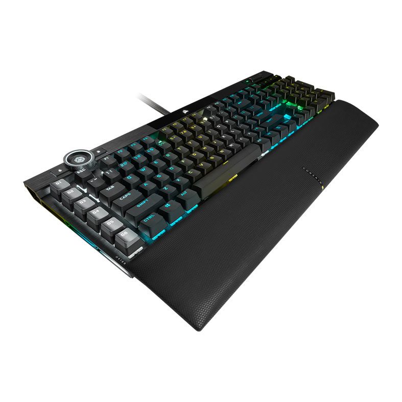 Corsair K100 RGB OPX detalhe