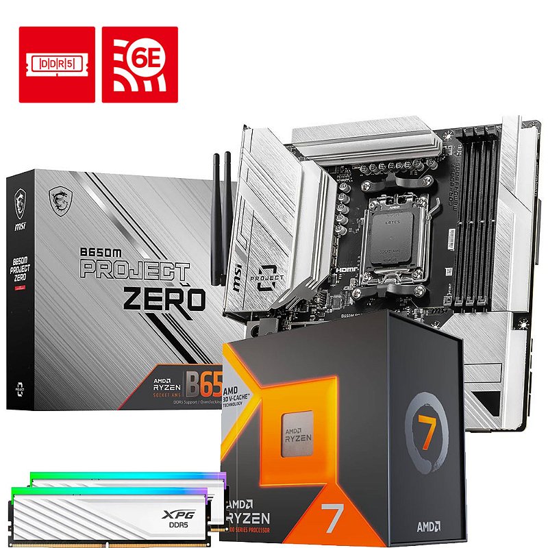 PCパーツセット(Ryzen7800x3d/B650マザボ/DDR5RAM) PCパーツセット(Ryzen7800x3d/B650マザボ/DDR5RAM) PCパーツセット
