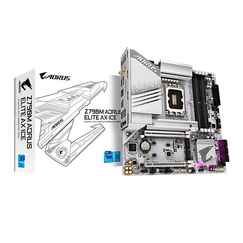 ELITE AORUS Z790M (REV1.1) AX ELITE AORUS Z790M Gigabyte マザーボード AX Brazil GIGABYTE - Placas-mãe 1.1) (Rev. マザーボード
