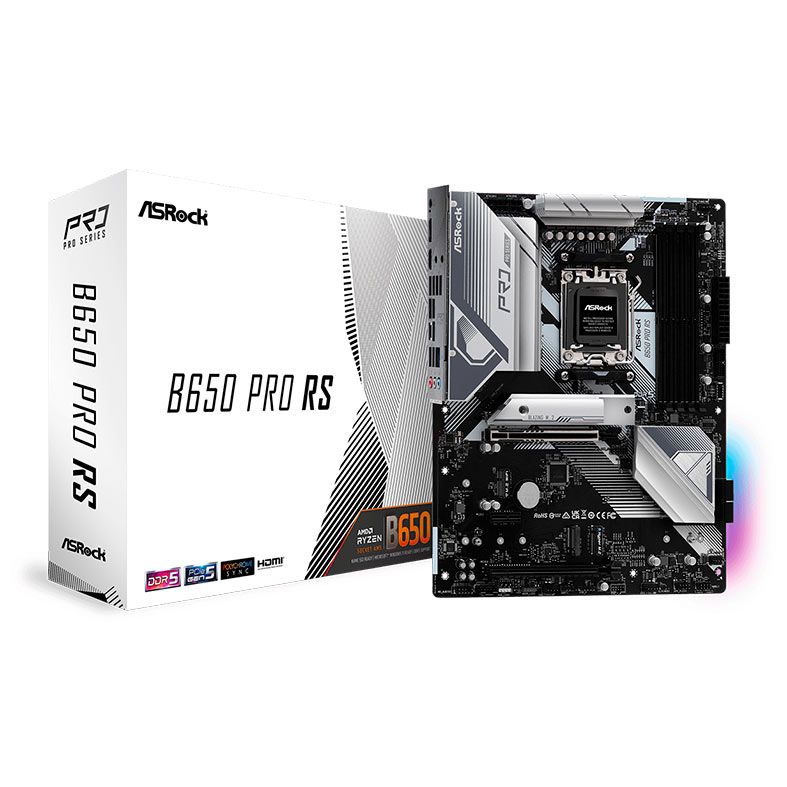 Placa Mãe ASRock B650 Pro RS DDR5 AM5 ATX - GK Infostore - Grandes
