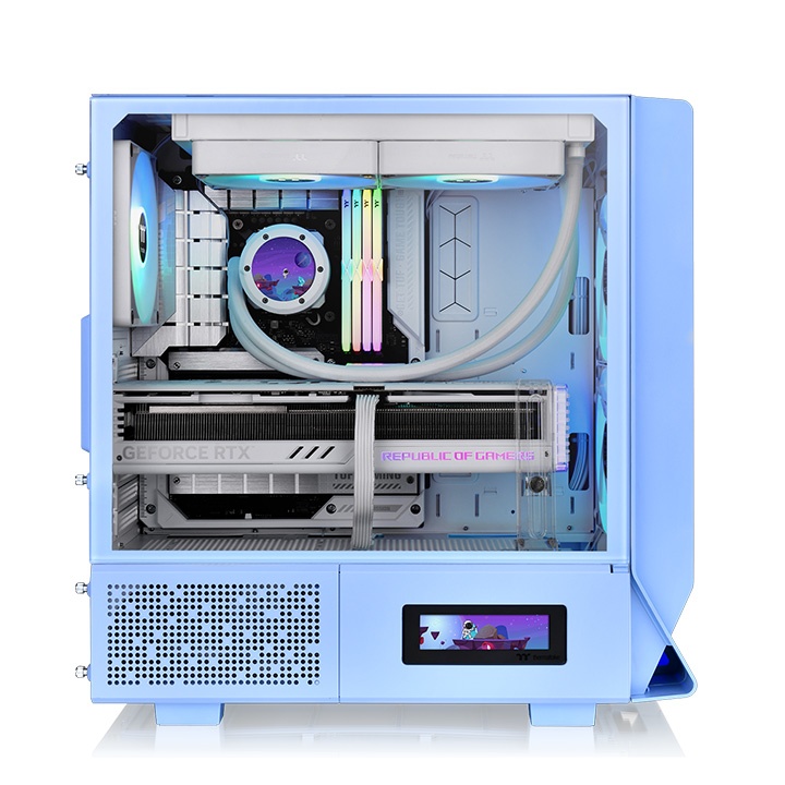 Suporte a radiador de 360 mm na frente e 280 mm no topo