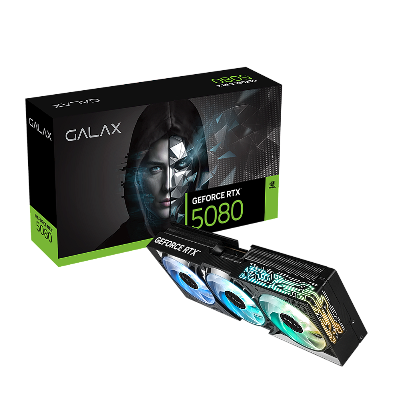 未開封 GEFORCE RTX 5080 Placa de Video GALAX GeForce RTX 5080 1-Click OC 16GB | GK