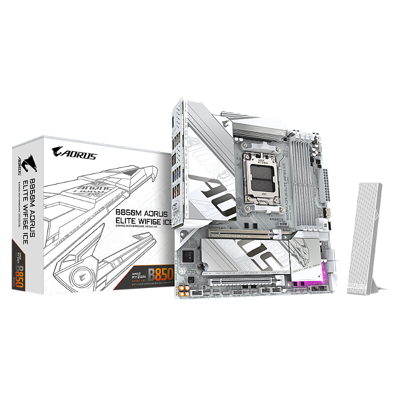 【ジャンク品】B850M AORUS ELITE WIFI6 ICE b850m-aorus-elite-wifi6e-ice-