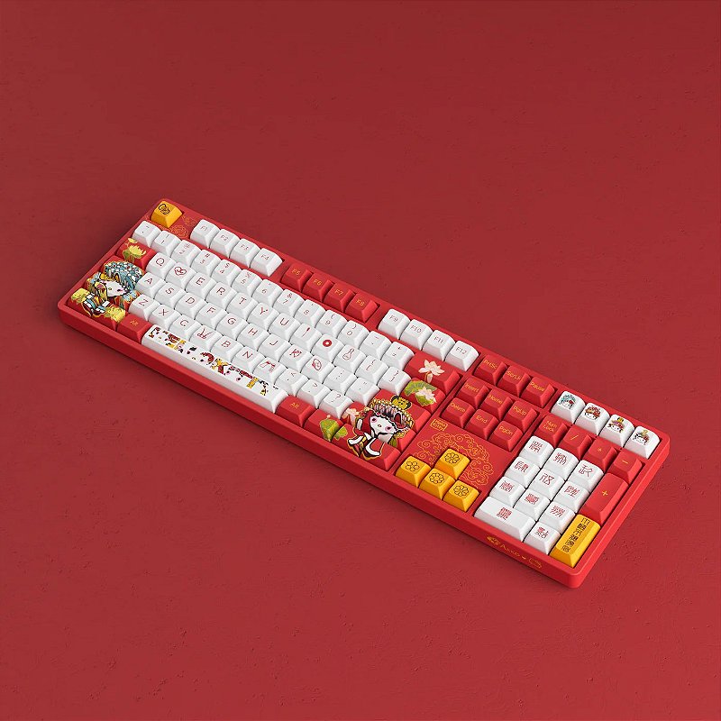 Teclado Akko Hello Kitty Peking Opera A 5108S - SKU 6925758618229