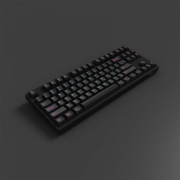 Detalhe do teclado Akko Midnight DS 3087