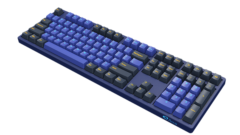 Detalhe do teclado Akko Horizon DS 3108