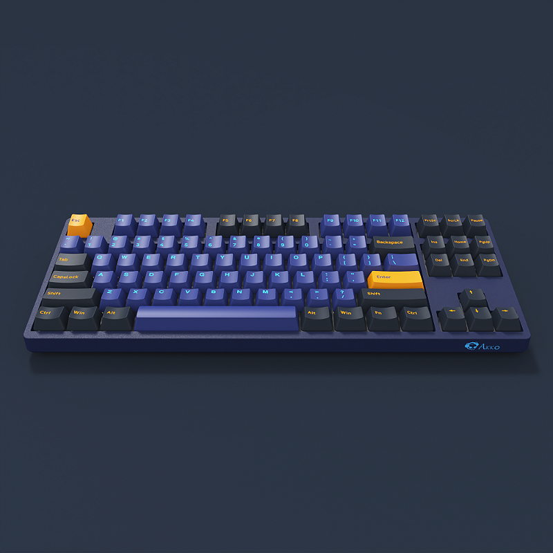 Detalhe do teclado Akko Horizon DS 3087