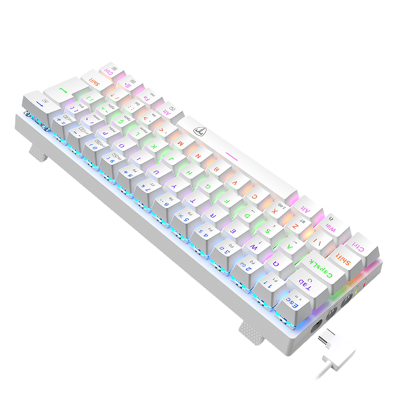 T-Dagger Arena Pro 60% Branco iluminação Rainbow