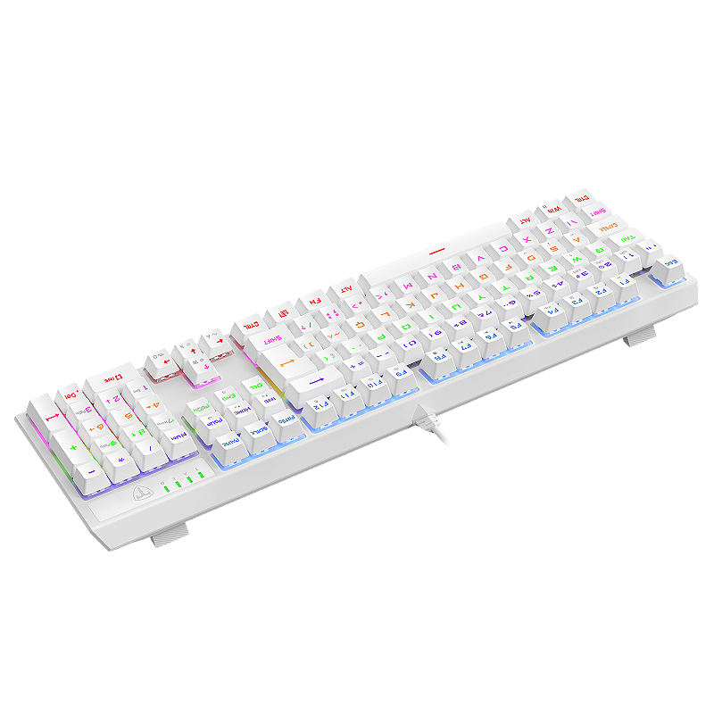 T-Dagger Axis Full Size Branco iluminação Rainbow