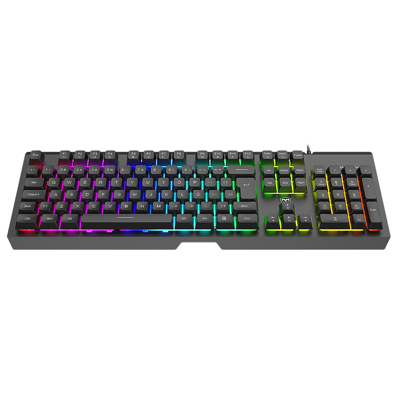 Detalhe do T-Dagger Nova RGB em ângulo