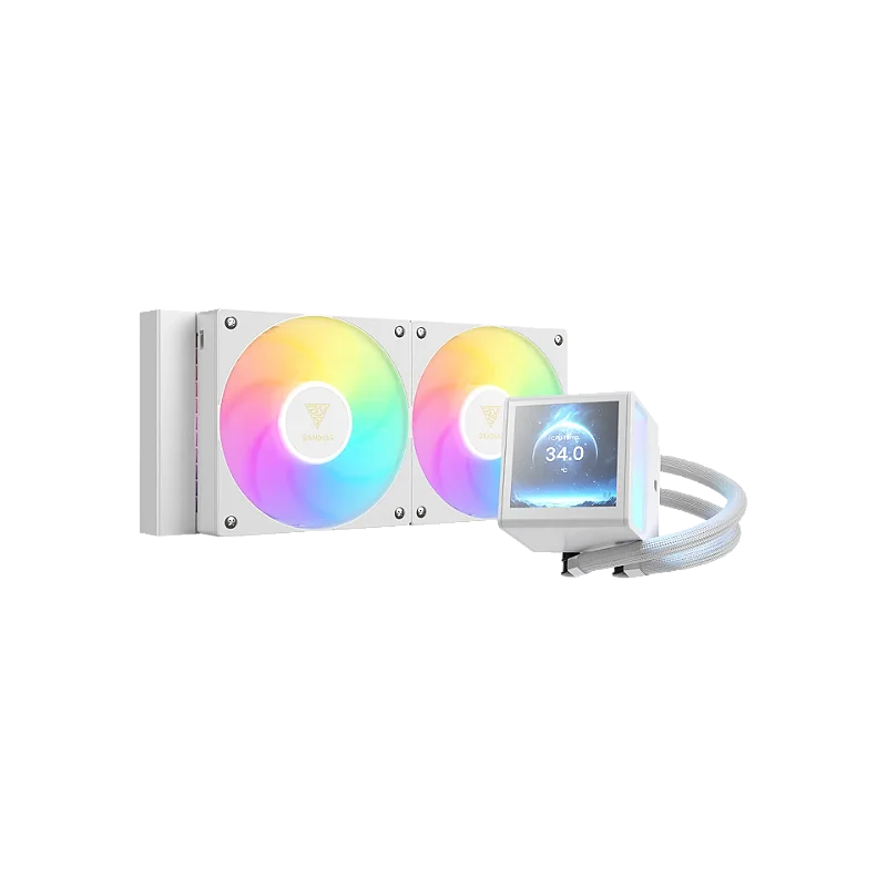 Water Cooler GAMDIAS Chione P5-240 Branco 240mm