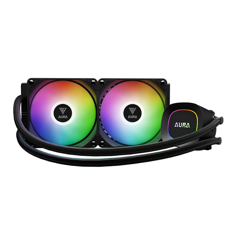 Water Cooler GAMDIAS Aura GL240 LITE Preto 240mm