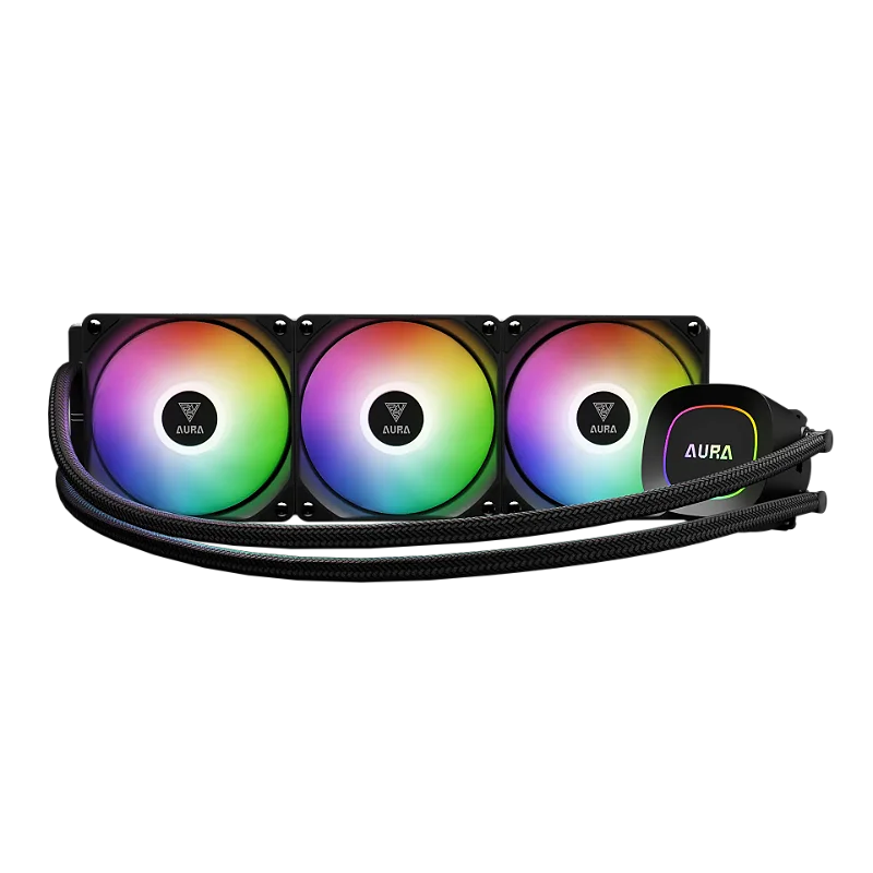 Water Cooler GAMDIAS Aura GL360 LITE Preto 360mm