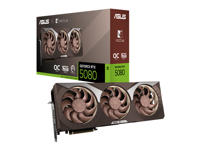 ASUS GeForce RTX 5080 Noctua OC Edition produto