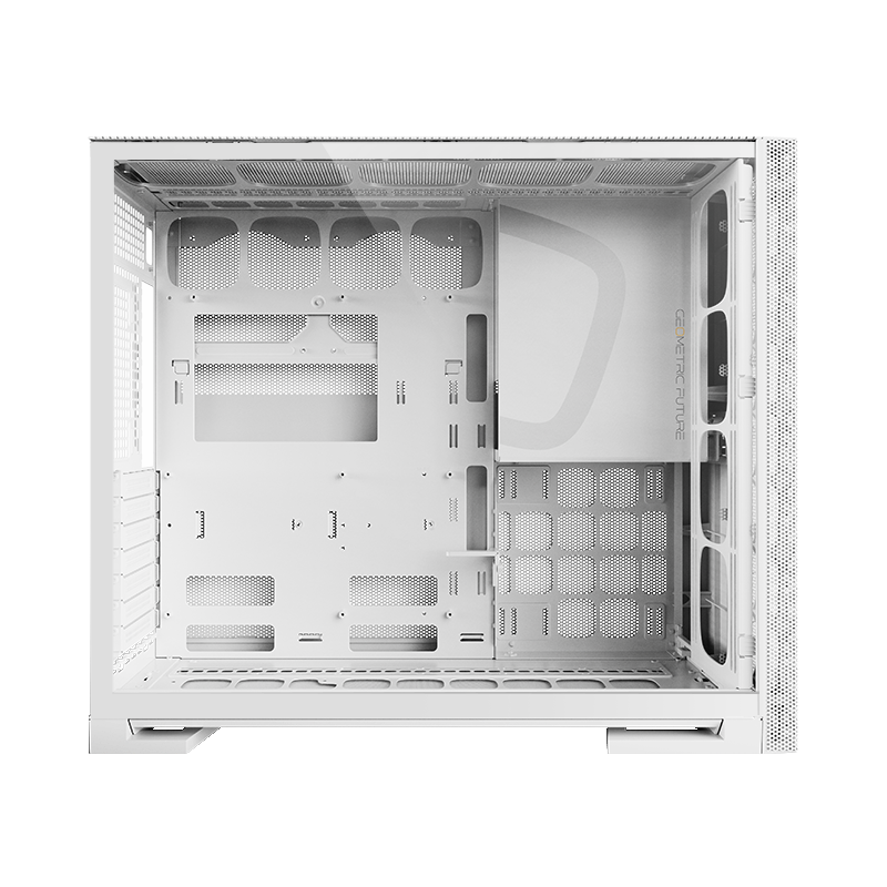 Gabinete Gamer Geometric Future Model 5 Vent Branco — imagem oficial 6