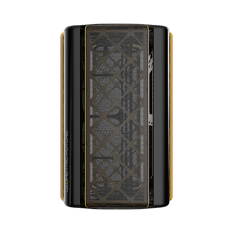 Gabinete Gamer Geometric Future Model 2 The Ark mesh preto