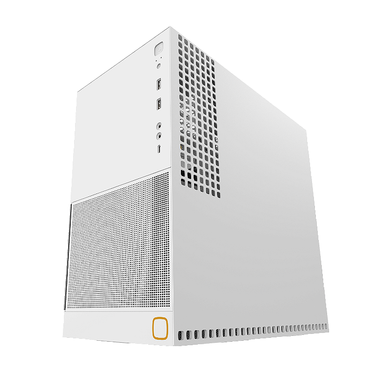 Gabinete Geometric Future Model 4 King Arthur branco — visão geral do chassi