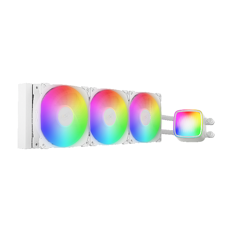 Water Cooler Geometric Future Eskimo Pro 36 branco ARGB