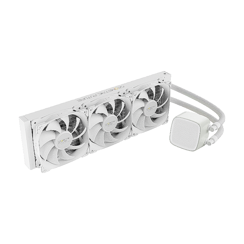 Water Cooler Eskimo Pro 36 branco iluminação ARGB gradiente