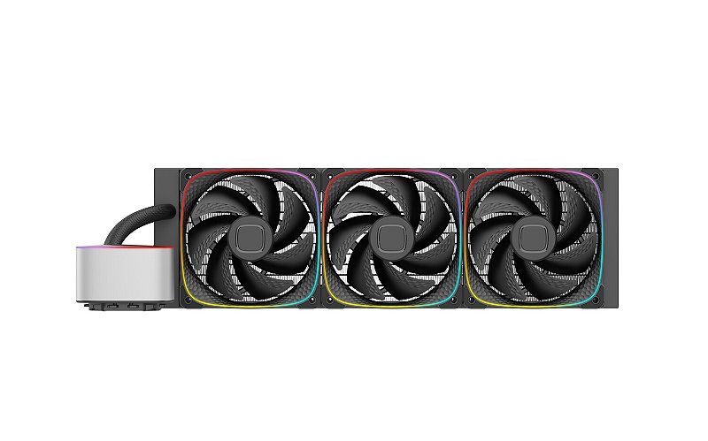 Iluminação RGB do bloco e ARGB das fans do Eskimo Junior 36