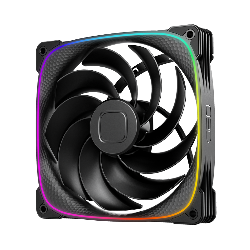 Ventoinha Geometric Future Squama Reverse Blade 2503RB-14S em detalhe