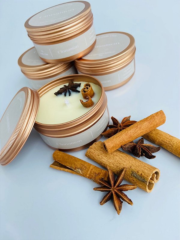 Vela Aromática Artesanal | Cinnamon | 90g