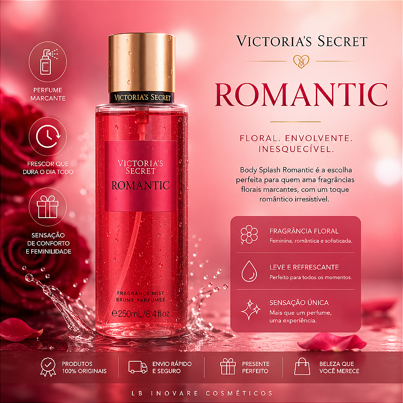 Body Splash Romantic 250ml | Original