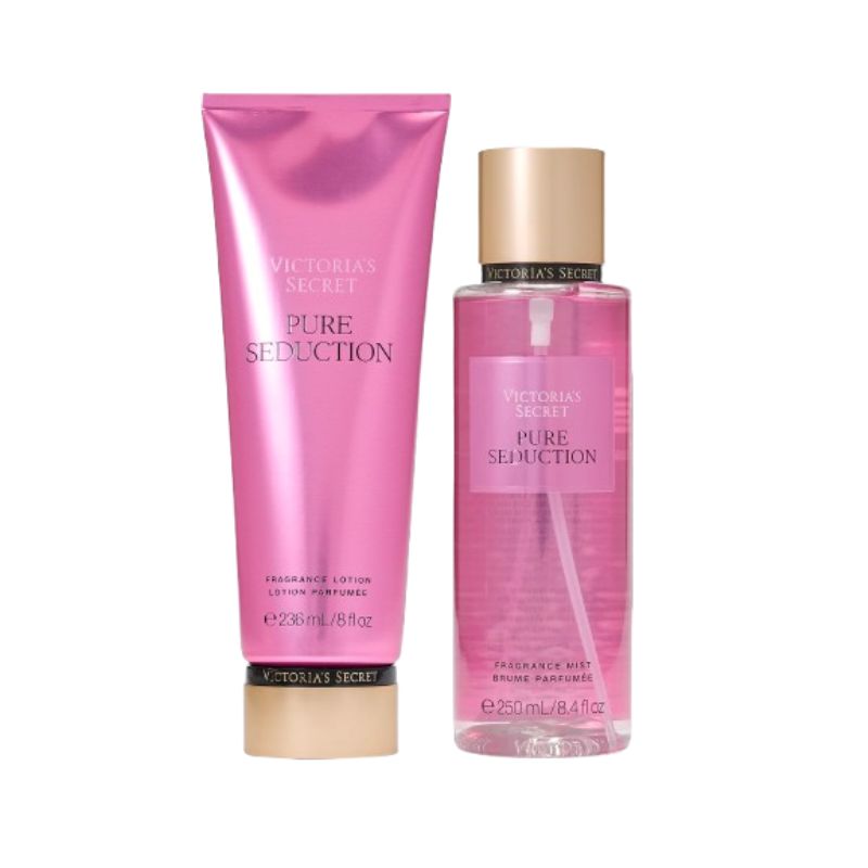 Kit Body Splash 250ml + Creme Hidratante Pure Seduction 236ml Victoria's Secret