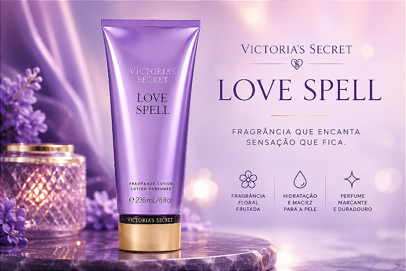 Loção Hidratante Secret Love Spell 236ml | Original
