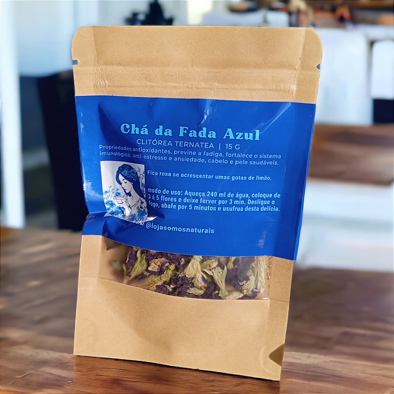Chá da fada azul - Somos Naturais