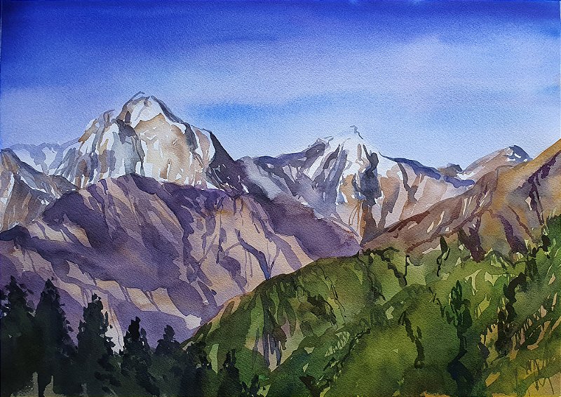 Aquarelas sob encomenda | A3