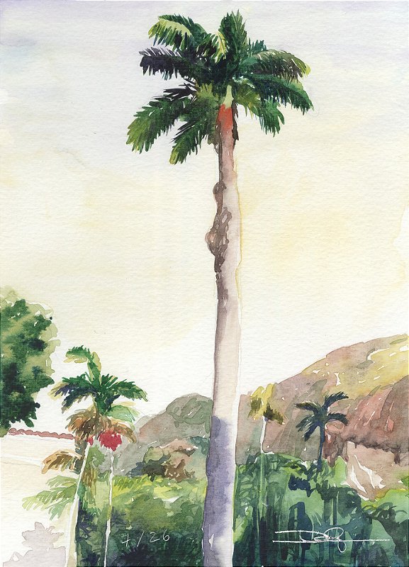 Amanhecendo em Botafogo, 2016 | 13 x 18 cm