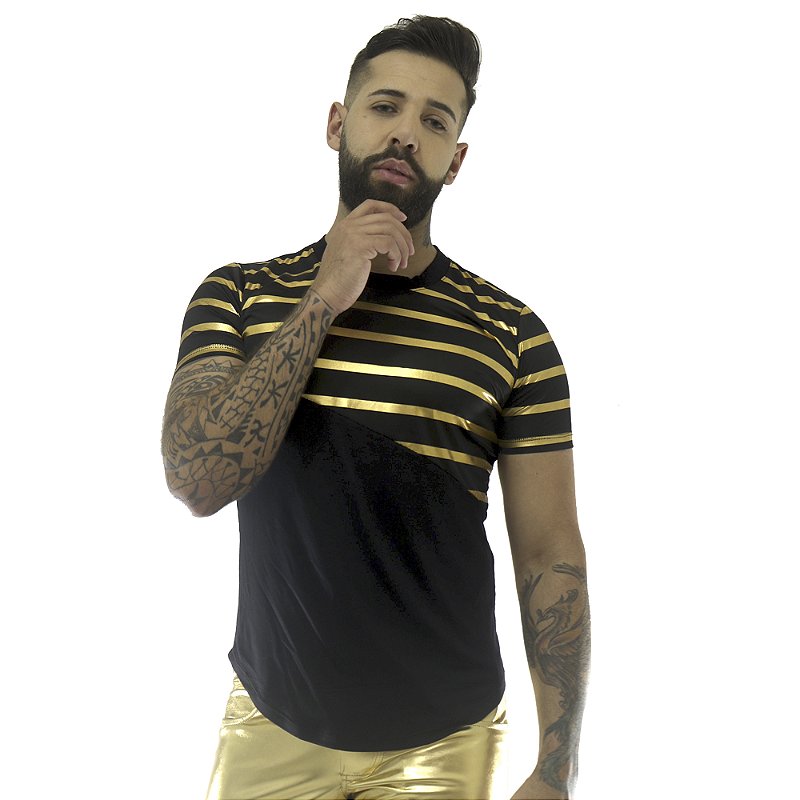 Camiseta Masculina Transparente Tule Manga Bordô - Ateliê João Vieira |  JotaVê