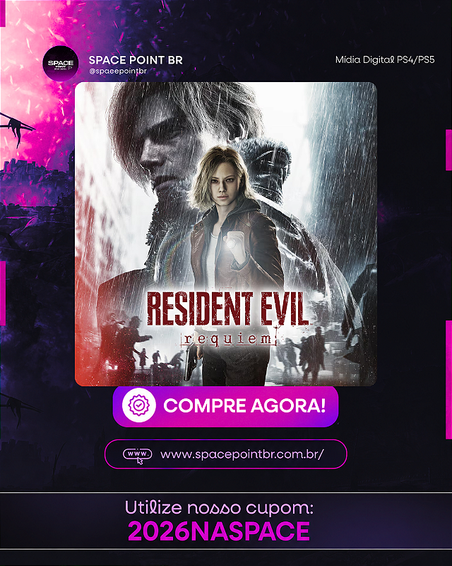 RESIDENT EVIL REQUIEM PS5 Mídia Digital