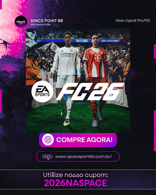 EA SPORTS FC 26 PS4/PS5 Mídia Digital