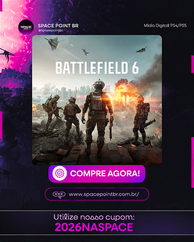 BATTLEFIELD 6 PS5 Mídia Digital