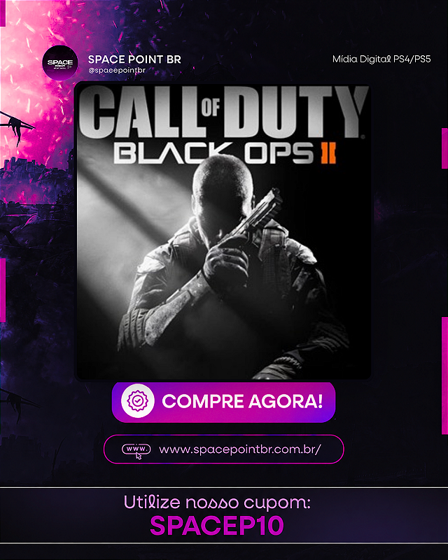 Call of Duty®: Black Ops 2 (2026) PS4/PS5 MÍDIA DIGITAL