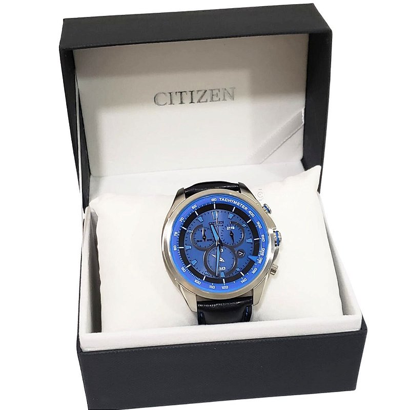 R② Relógio Citizen Masculino Analógico Cronógrafo Eco-Drive TZ30473A