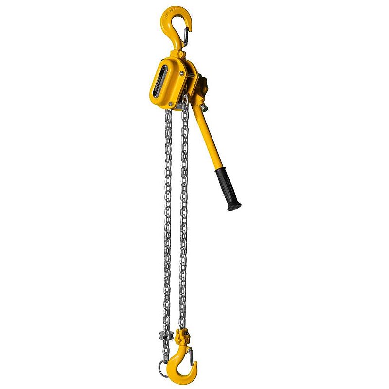Talha com alavanca 1,5 tonelada (1,5 tf) elevação 5,0m 1500E BERG STEEL ...