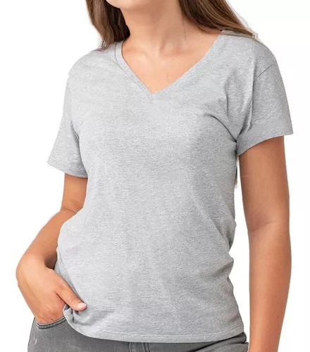 Kit 3 Camiseta Baby Look Básica Feminina - Cinza - Bayuk - Perfumaria,  Cosméticos e Tecnologia