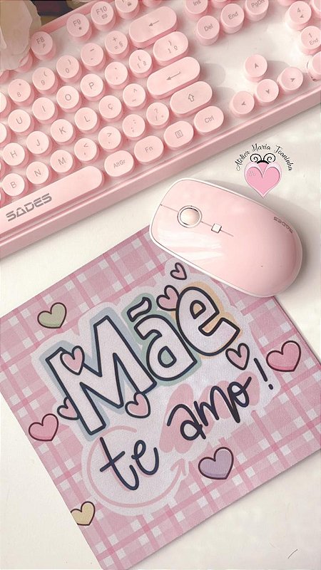 Mouse Pad personalizado - Atelier Maria Joaninha