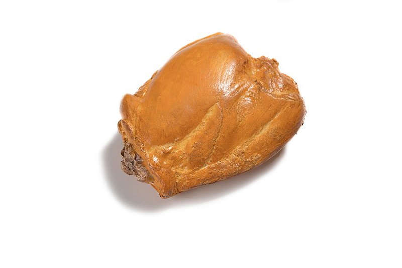 Sobrecoxa de Frango artificial para decoração.